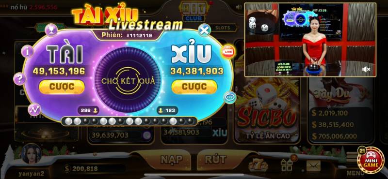 HitClub - Hit.Club: Cổng Game Bài, Tài Xỉu, Nổ Hũ Số 1 11/2025 8 Tài Xỉu (Dice Game)